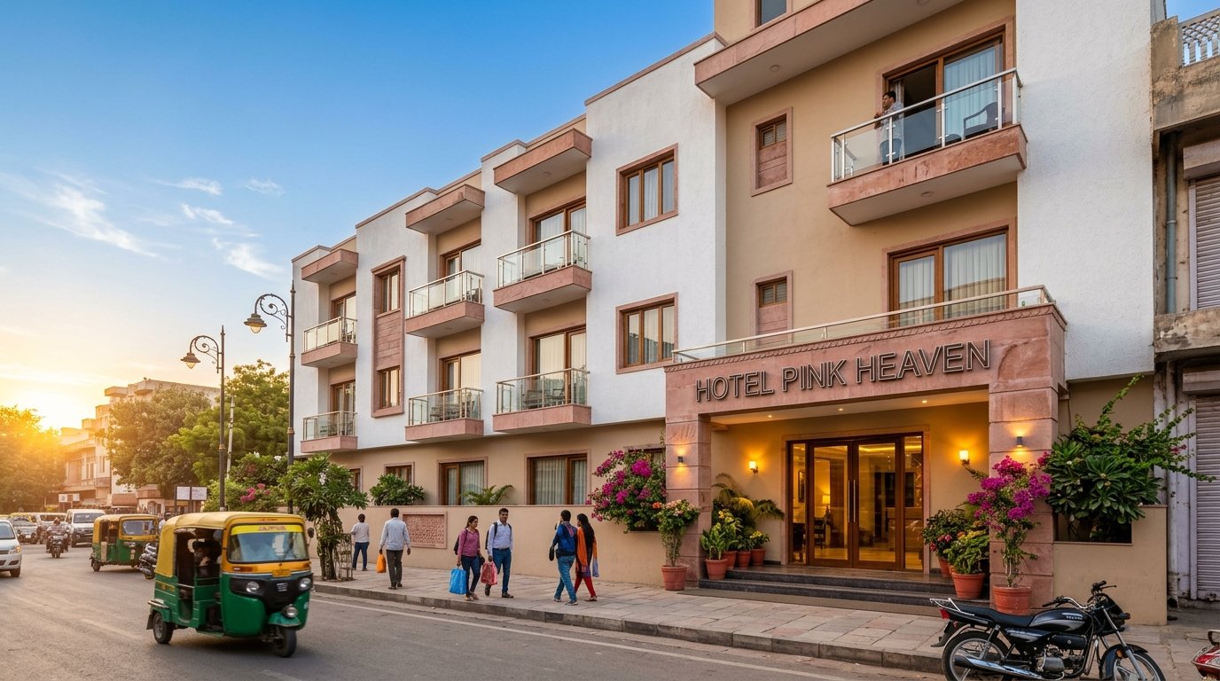 Hotel Pink Heaven Exterior Jaipur